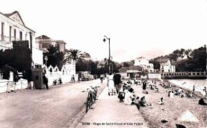 1156- Bone - Plage de Saint Cloud et Lido Palace